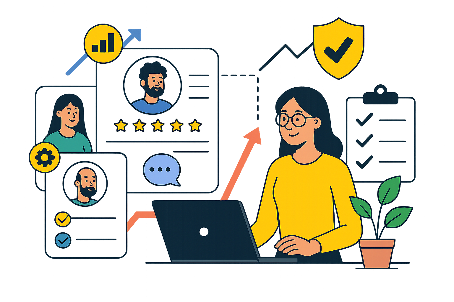 Services illustration